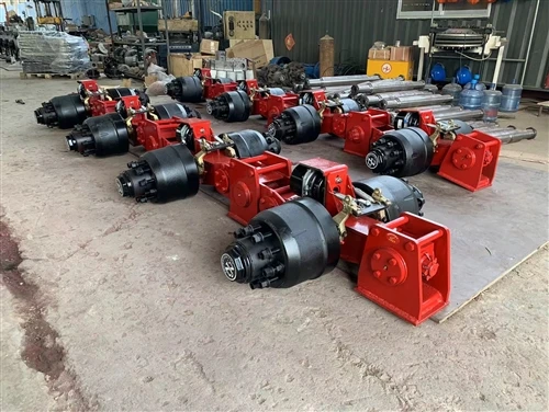 Export Market Rebounds, Suav-Made Trailer Axles nthuav dav thoob ntiaj teb hneev taw